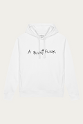 A BLVNT Flick Side Pocket Hoodie, White, front
