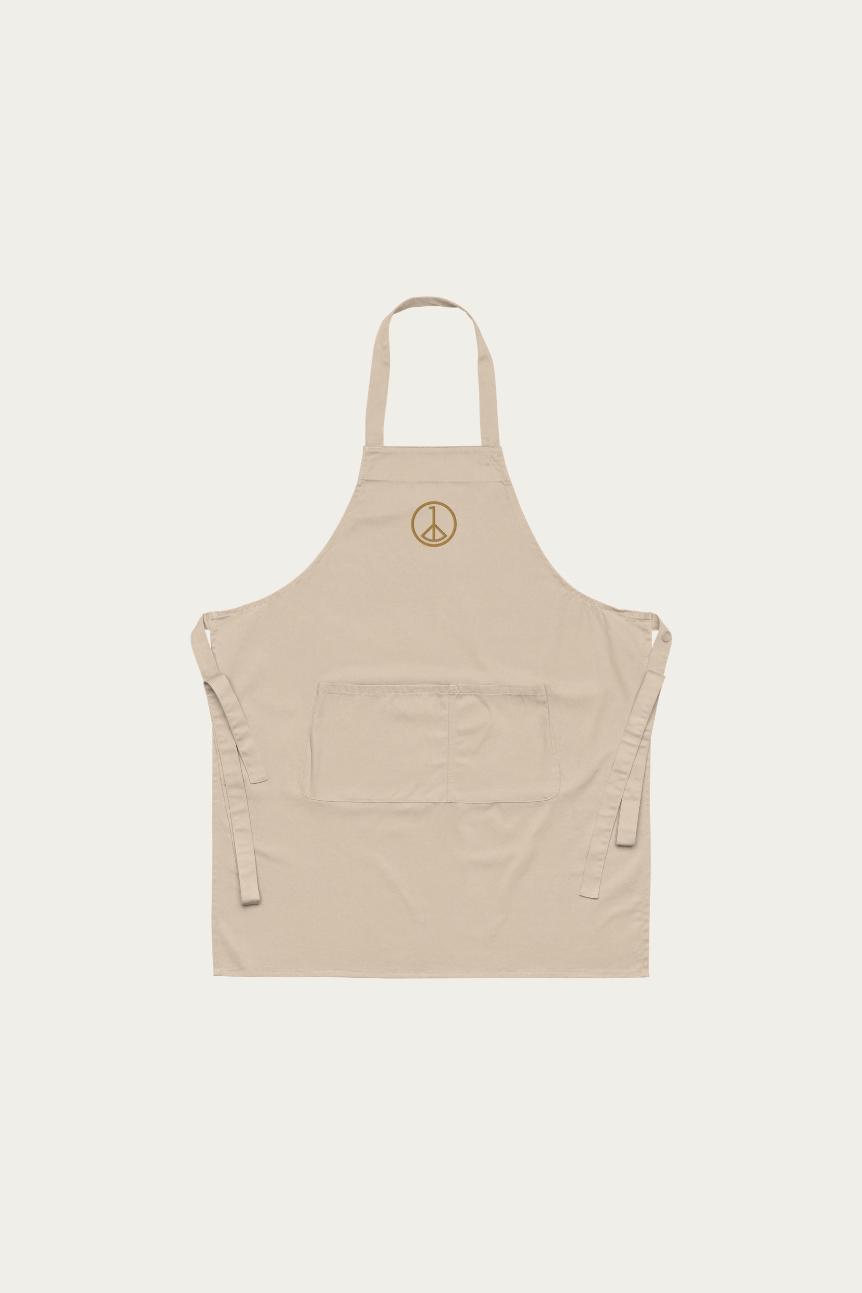 Andre Blunt cotton apron in rope