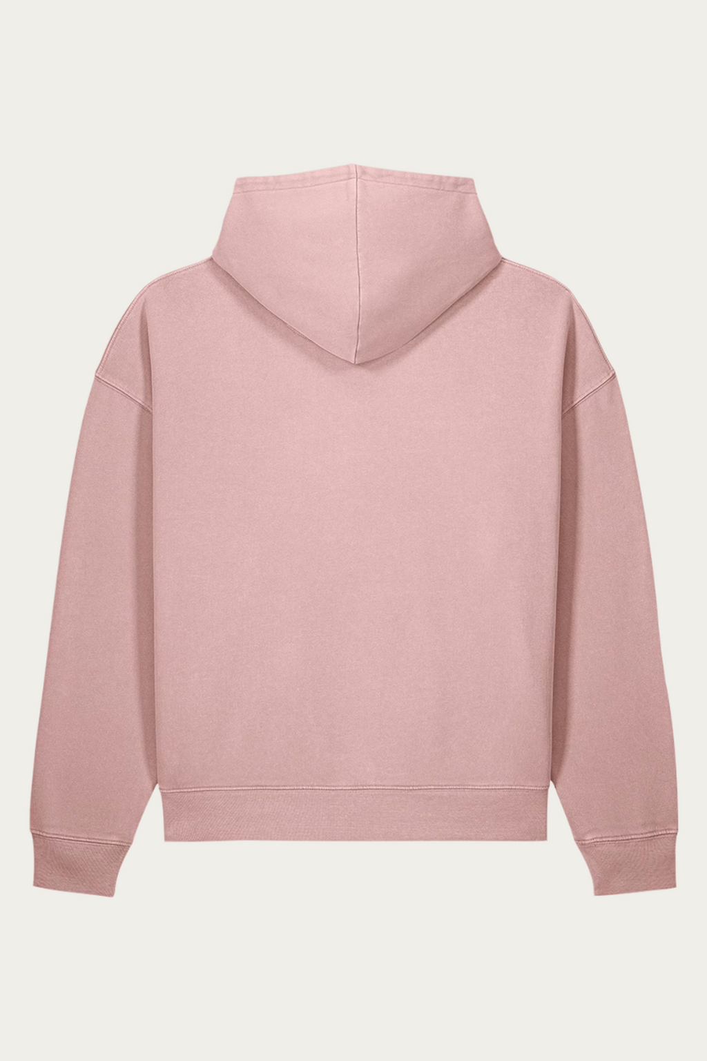 BLVNT Garment-Dyed Hoodie, Blush, back
