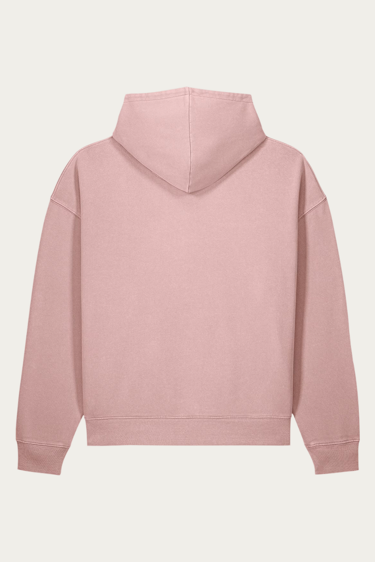 BLVNT Garment-Dyed Hoodie, Blush, back