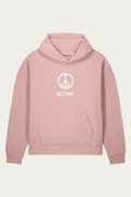 BLVNT Garment-Dyed Hoodie, Blush, front