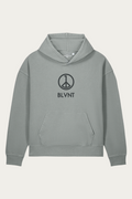 BLVNT Garment-Dyed Hoodie, Misty Grey, front