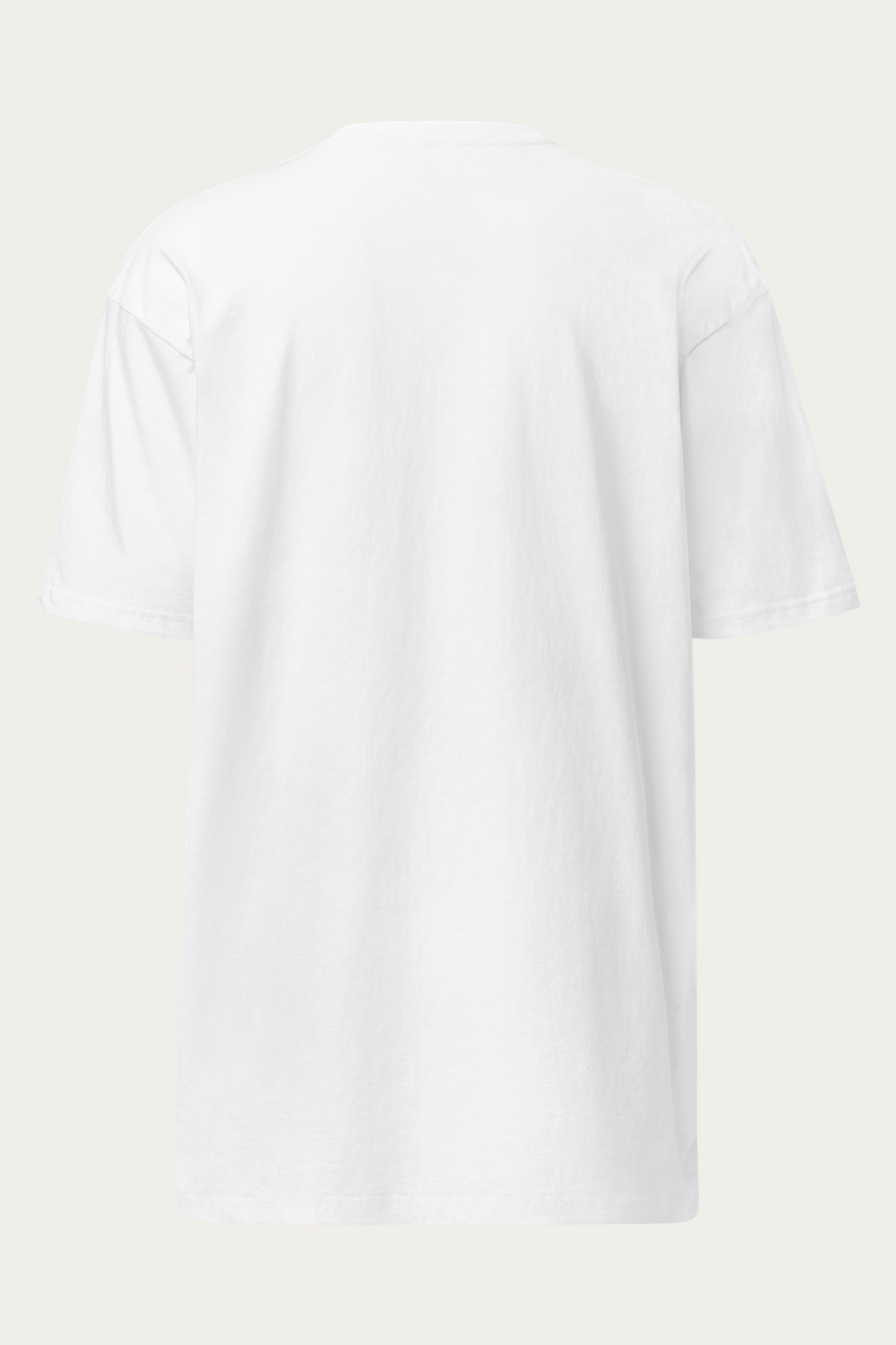 BLVNT Graphic Tee, White, back