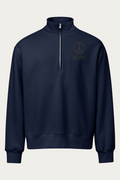BLVNT Half-Zip Pullover, Navy, front