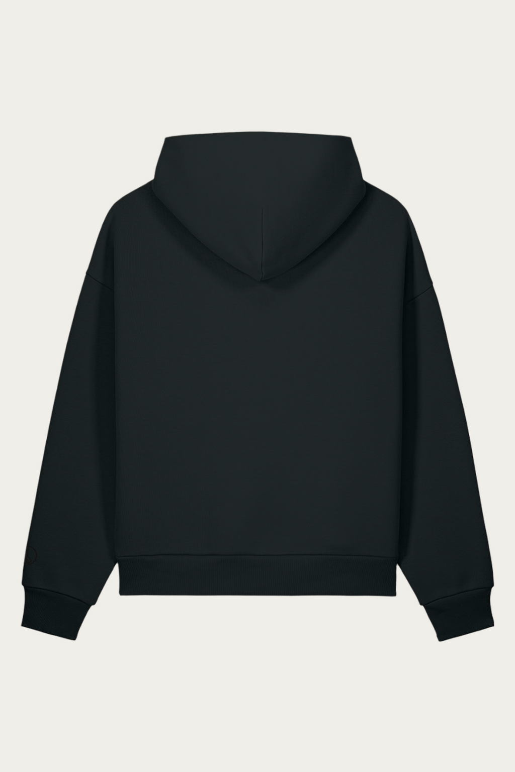 BLVNT Sculpted Hoodie, Black, back