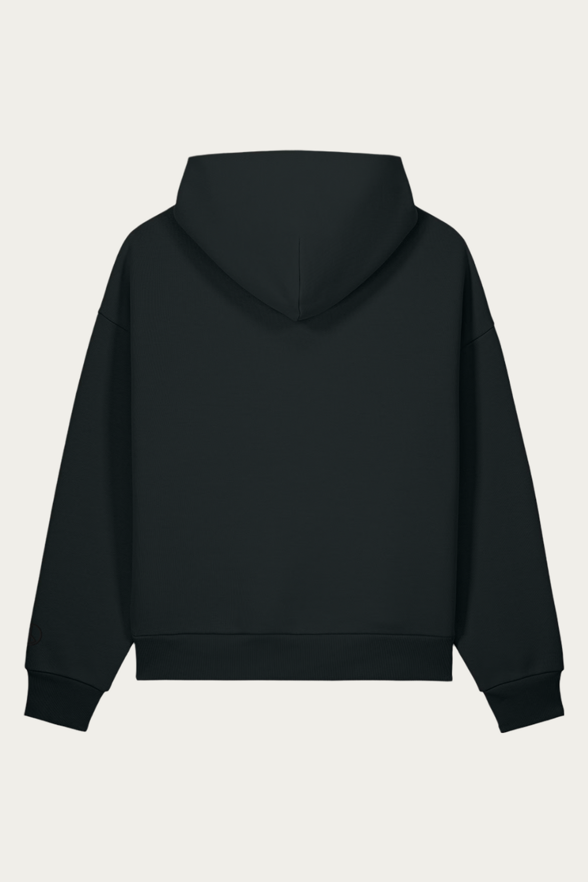 BLVNT Sculpted Hoodie, Black, back