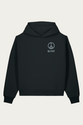 BLVNT Sculpted Hoodie, Black, front