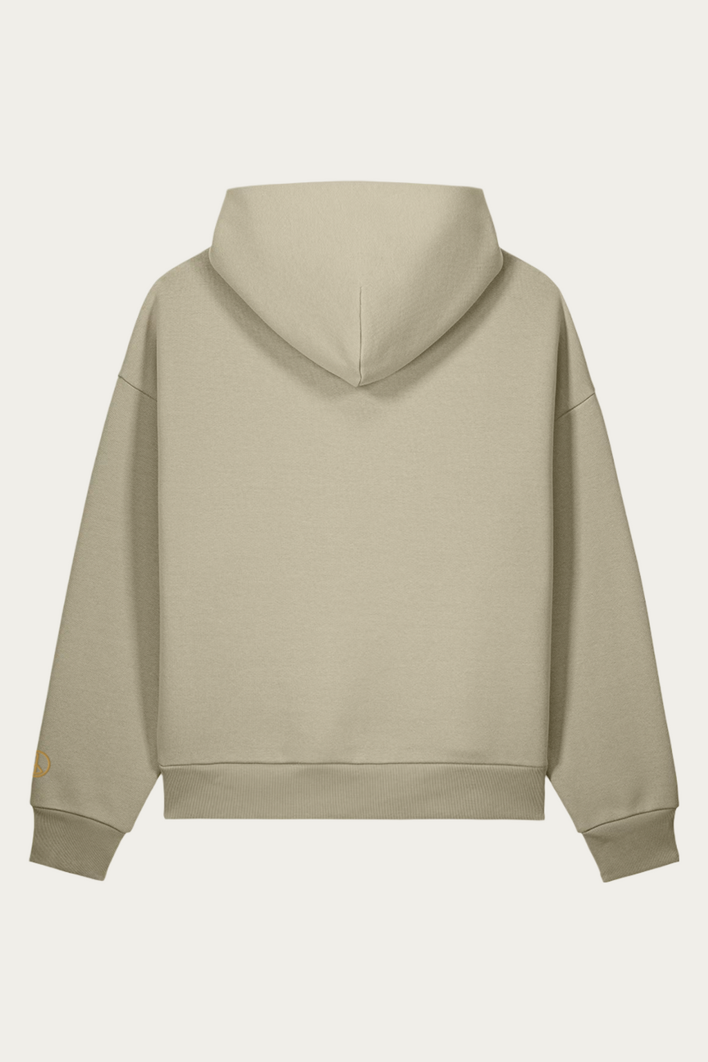 BLVNT Sculpted Hoodie, Stone, back