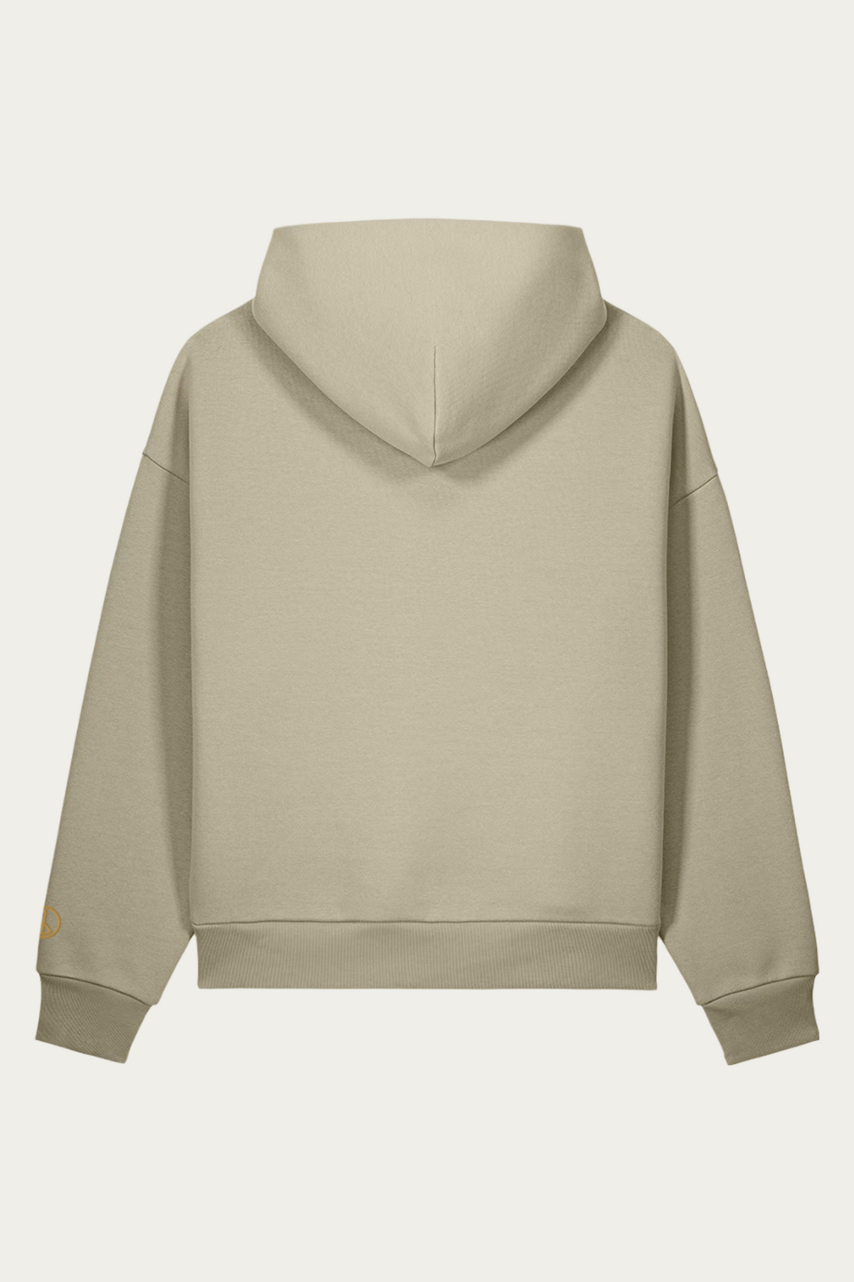 BLVNT Sculpted Hoodie, Stone, back