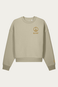 BLVNT Sculpted Sweatshirt, Stone, front
