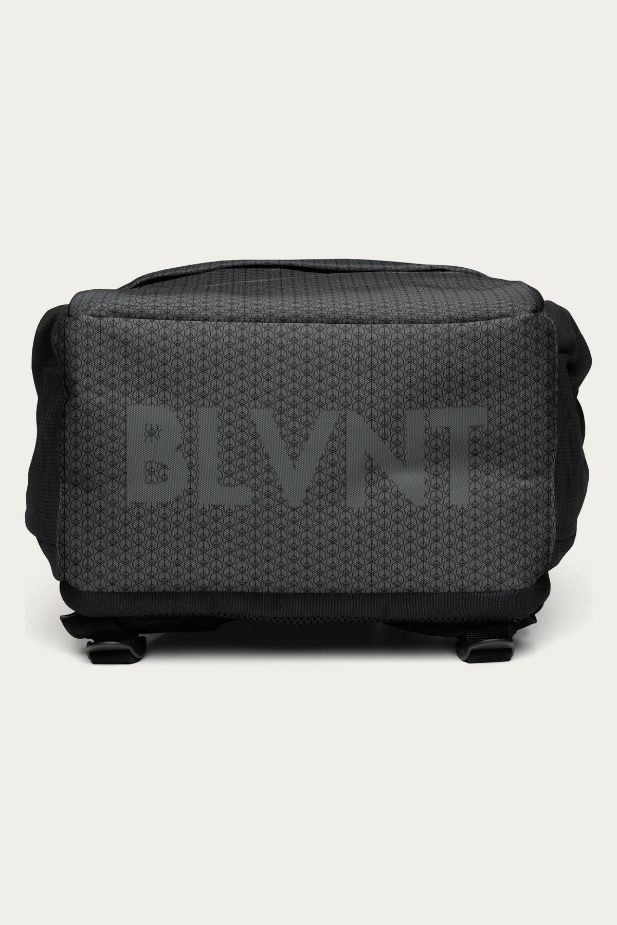 BLVNT Utility Backpack, Black, base panel with BLVNT