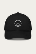 Cap, Black by Andre Blunt, shown on a Cloud White ground