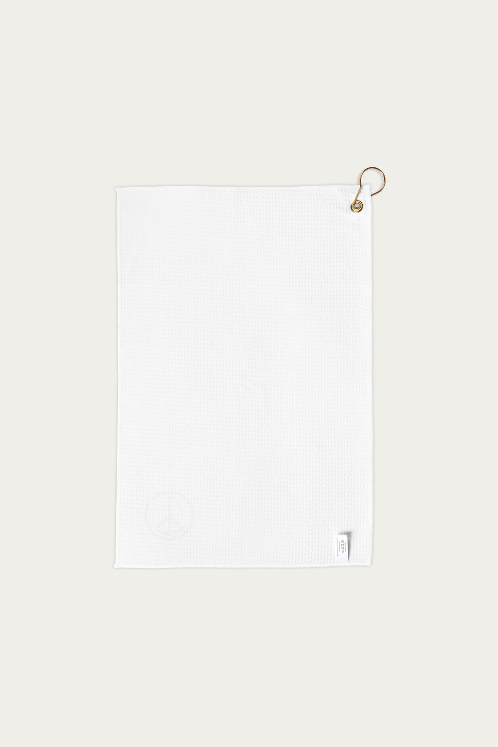 Andre Blunt golf towel, back