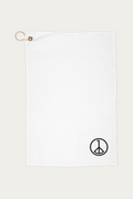 Golf Towel by Andre Blunt, shown on a Cloud White ground