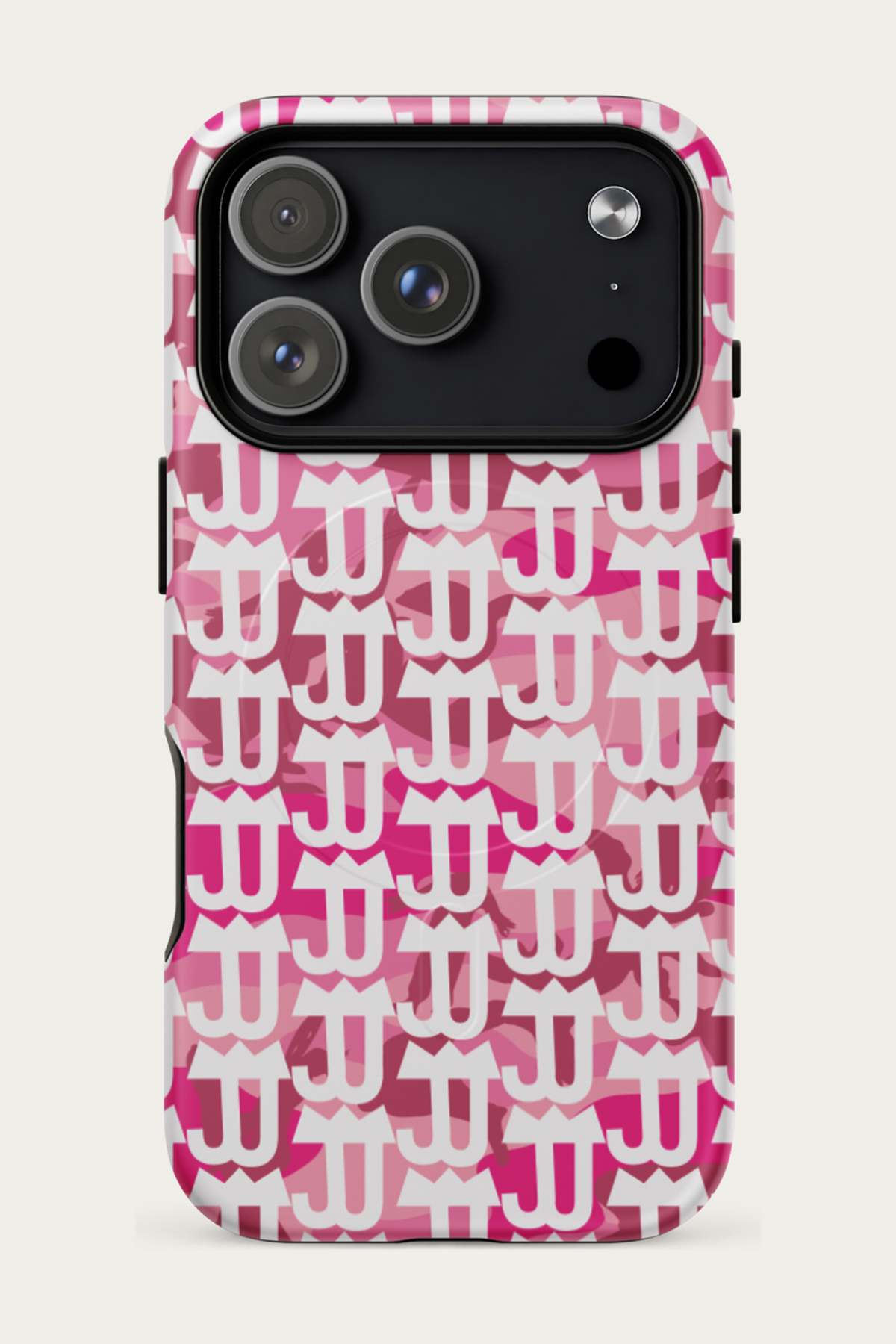 JJ Phone Case, iPhone 18 Pro, Pink, front