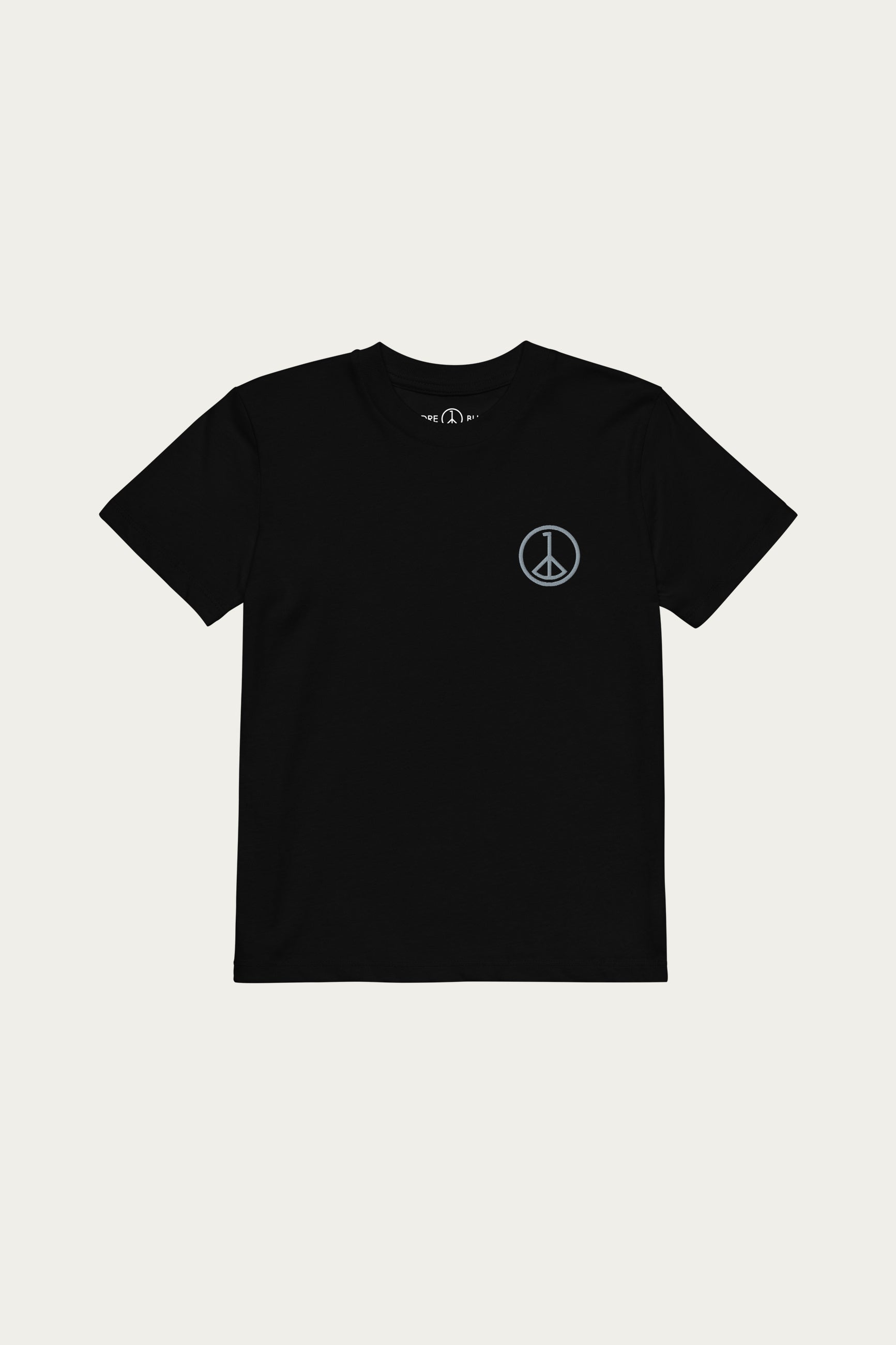 Andre Blunt organic cotton kids tee in black