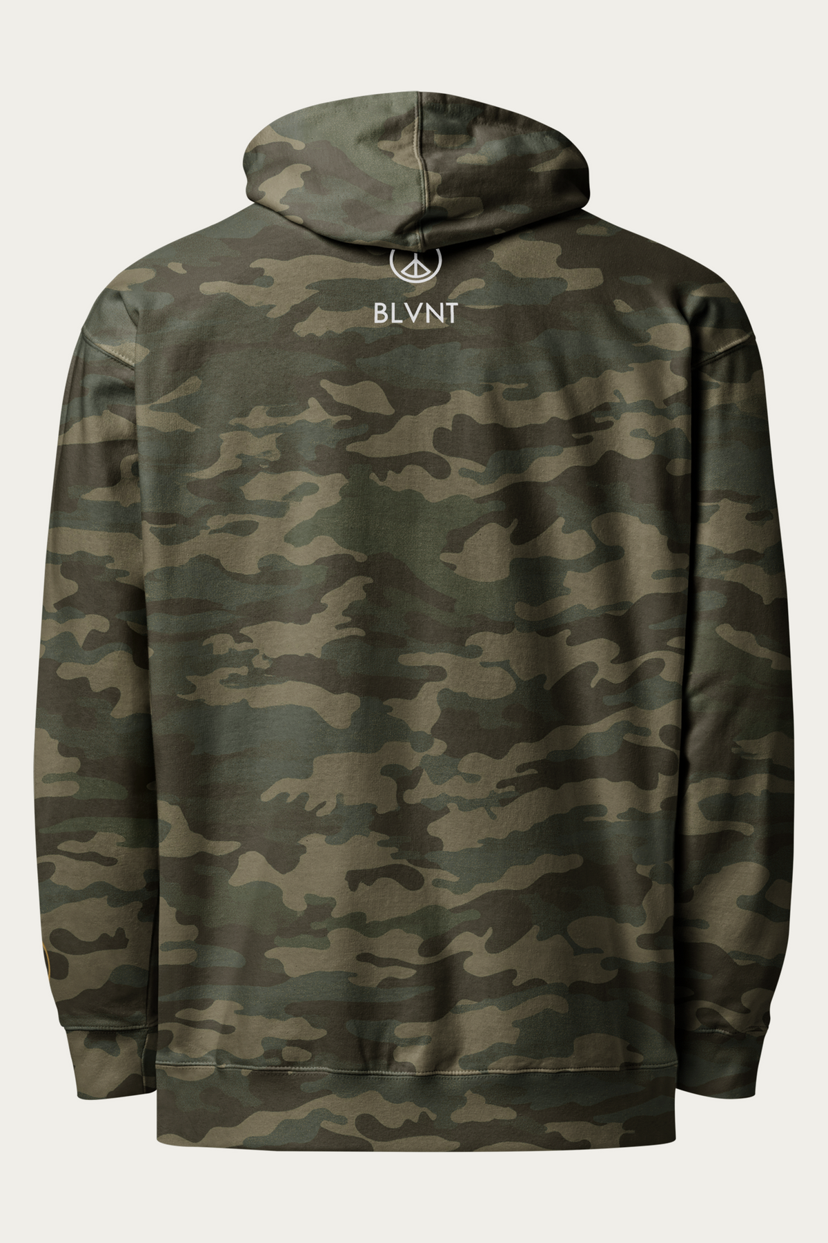 Mascot Midweight Hoodie, Forest Camo, back