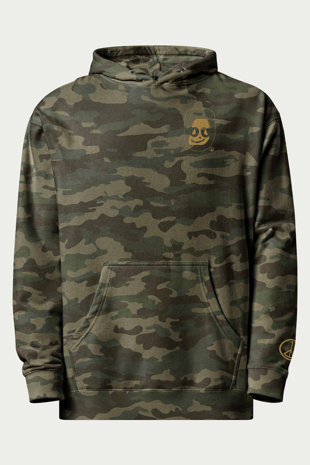 Mascot Midweight Hoodie, Forest Camo, front