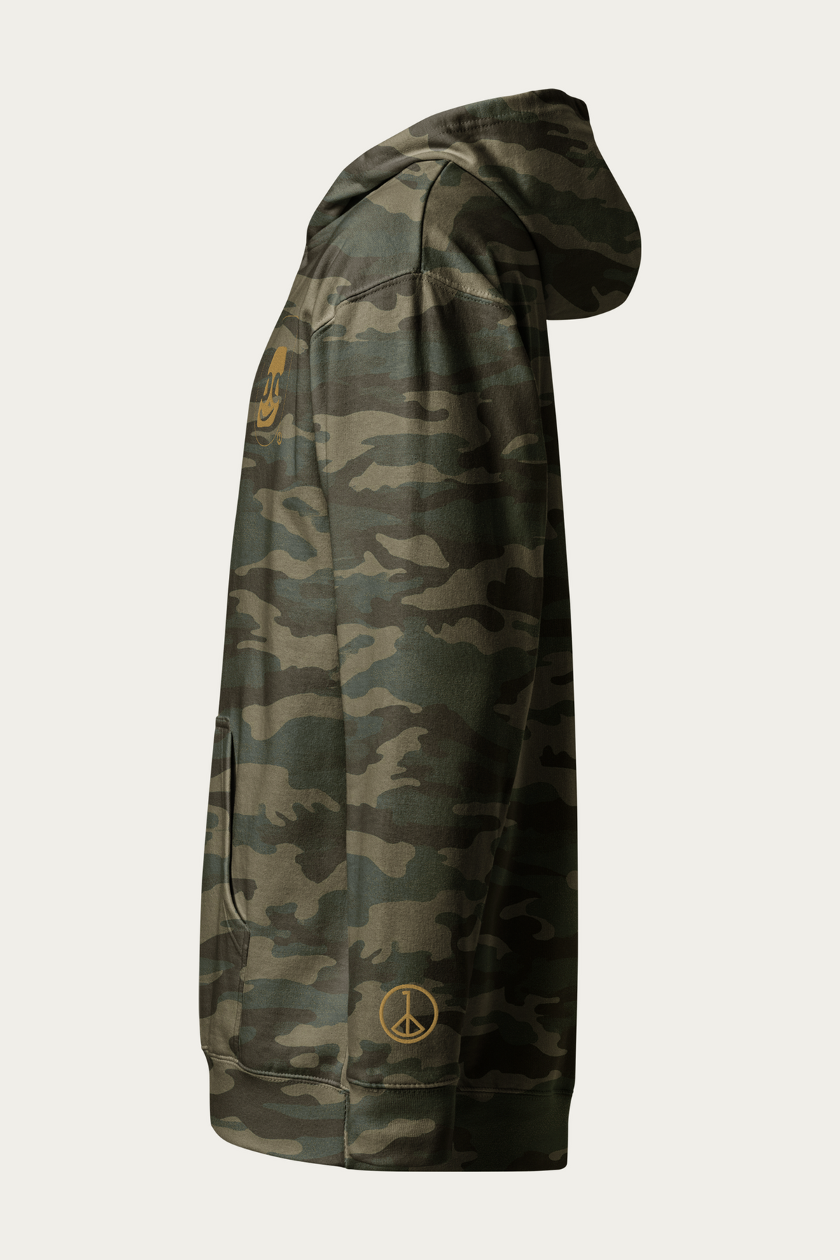 Mascot Midweight Hoodie, Forest Camo, side