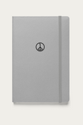Notebook, Silver by Andre Blunt, front, on a Cloud White ground