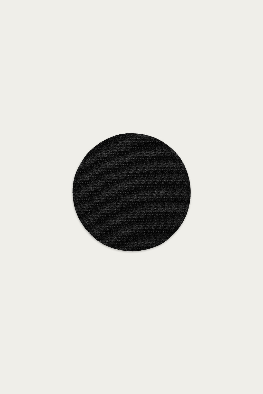 Andre Blunt embroidered patch in black, back