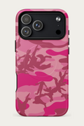 Pink Camo Phone Case, iPhone 18 Pro Max, front
