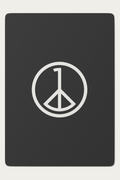 Playing Cards, Black by Andre Blunt, shown on a Cloud White ground