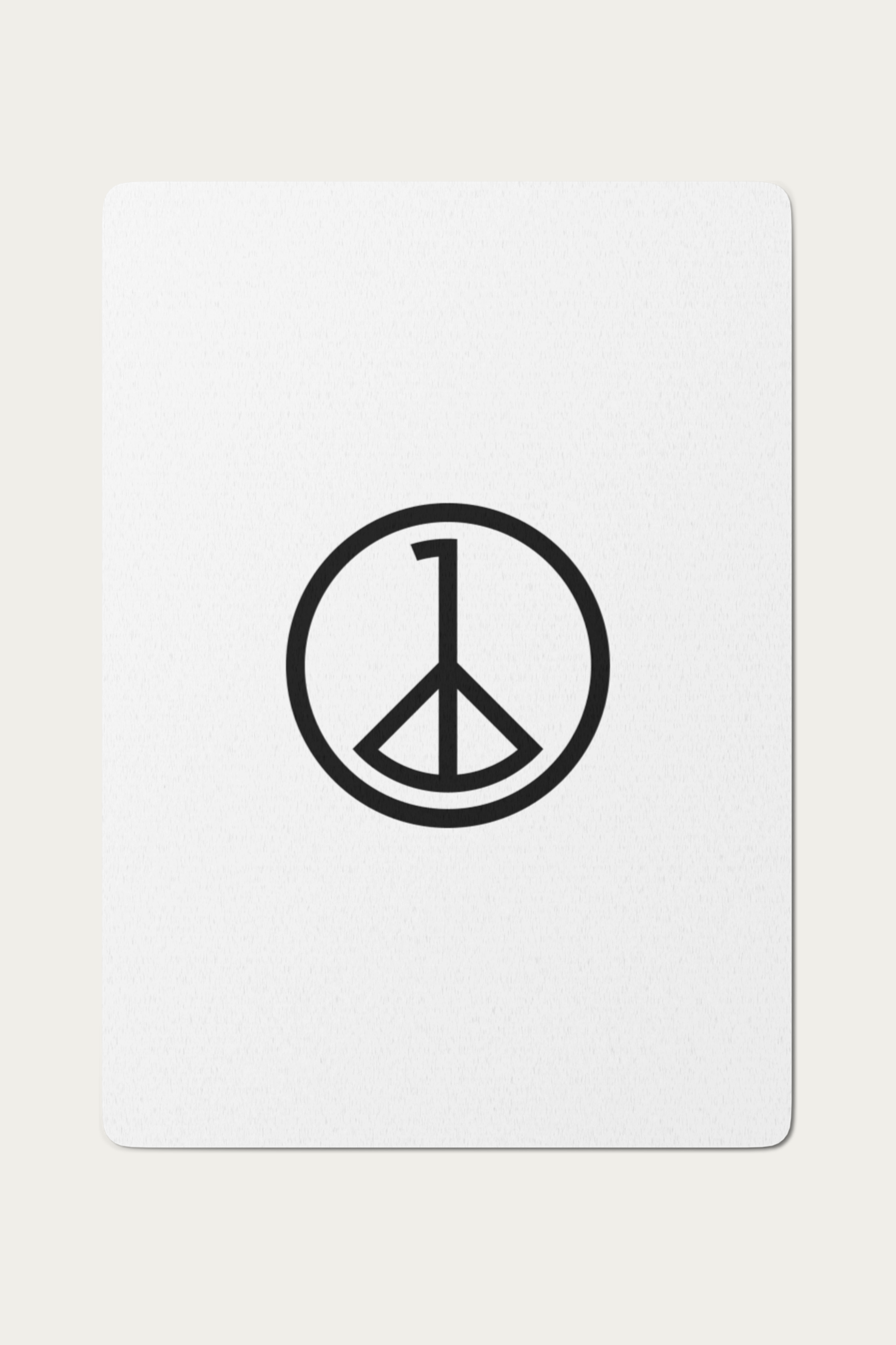 Playing Cards by Andre Blunt, shown on a Cloud White ground