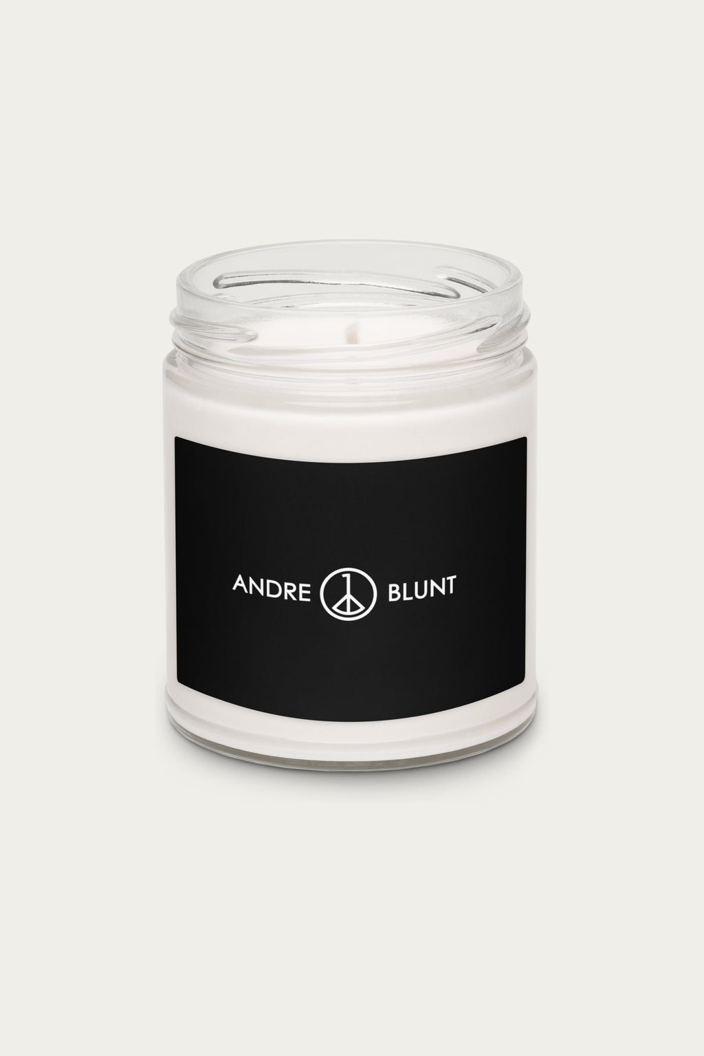 Andre Blunt scented soy candle