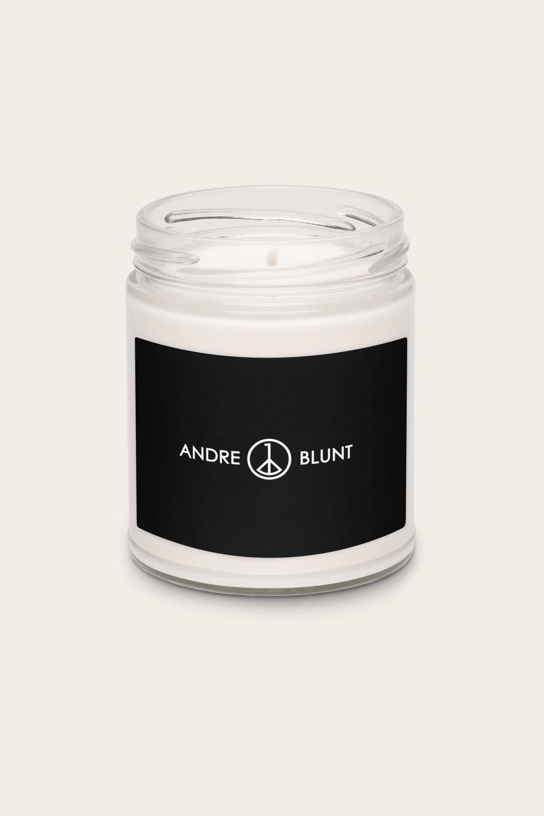 Andre Blunt scented soy candle