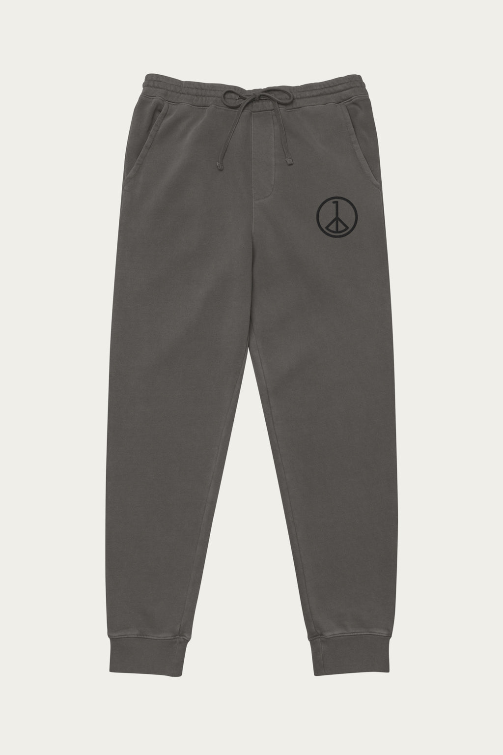 Andre Blunt pigment-dyed sweatpants in black