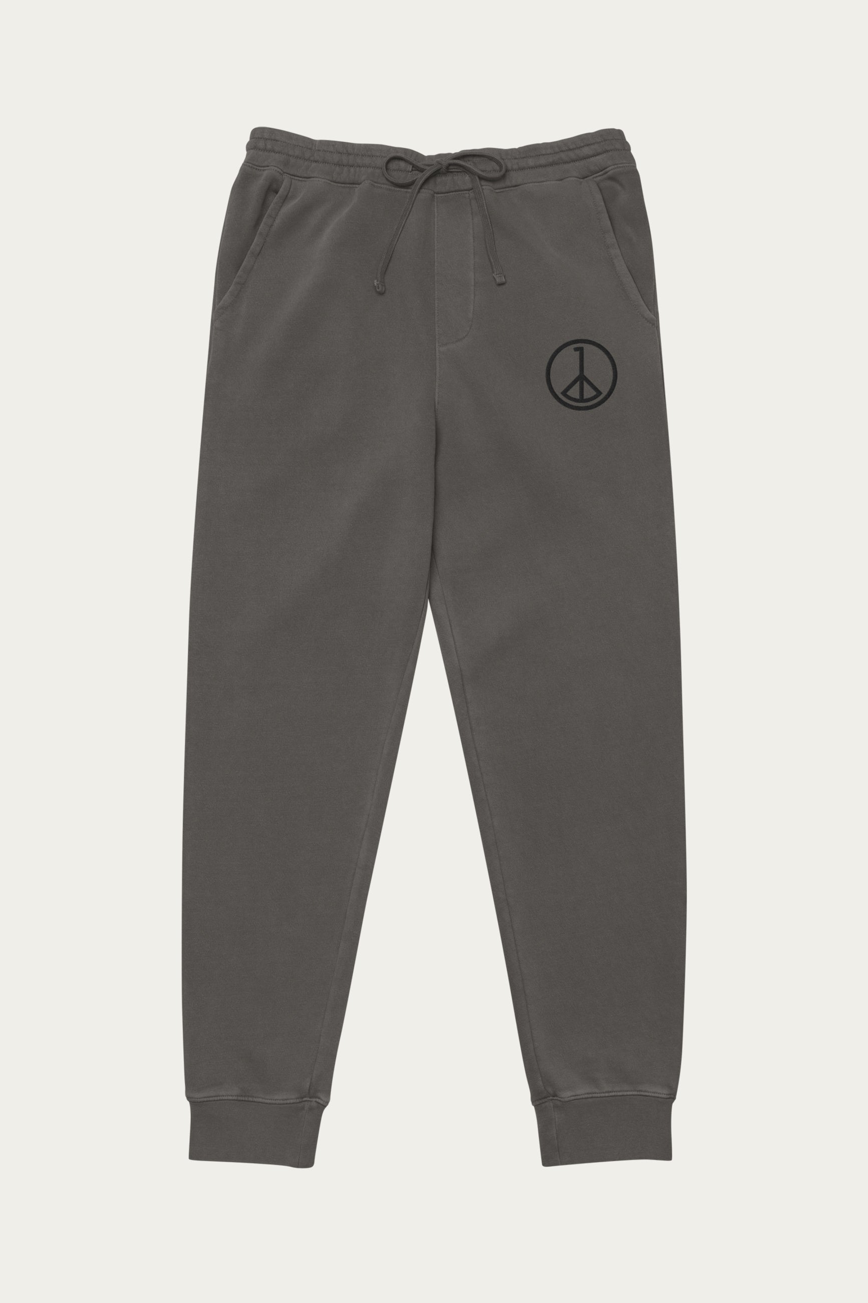 Andre Blunt pigment-dyed sweatpants in black