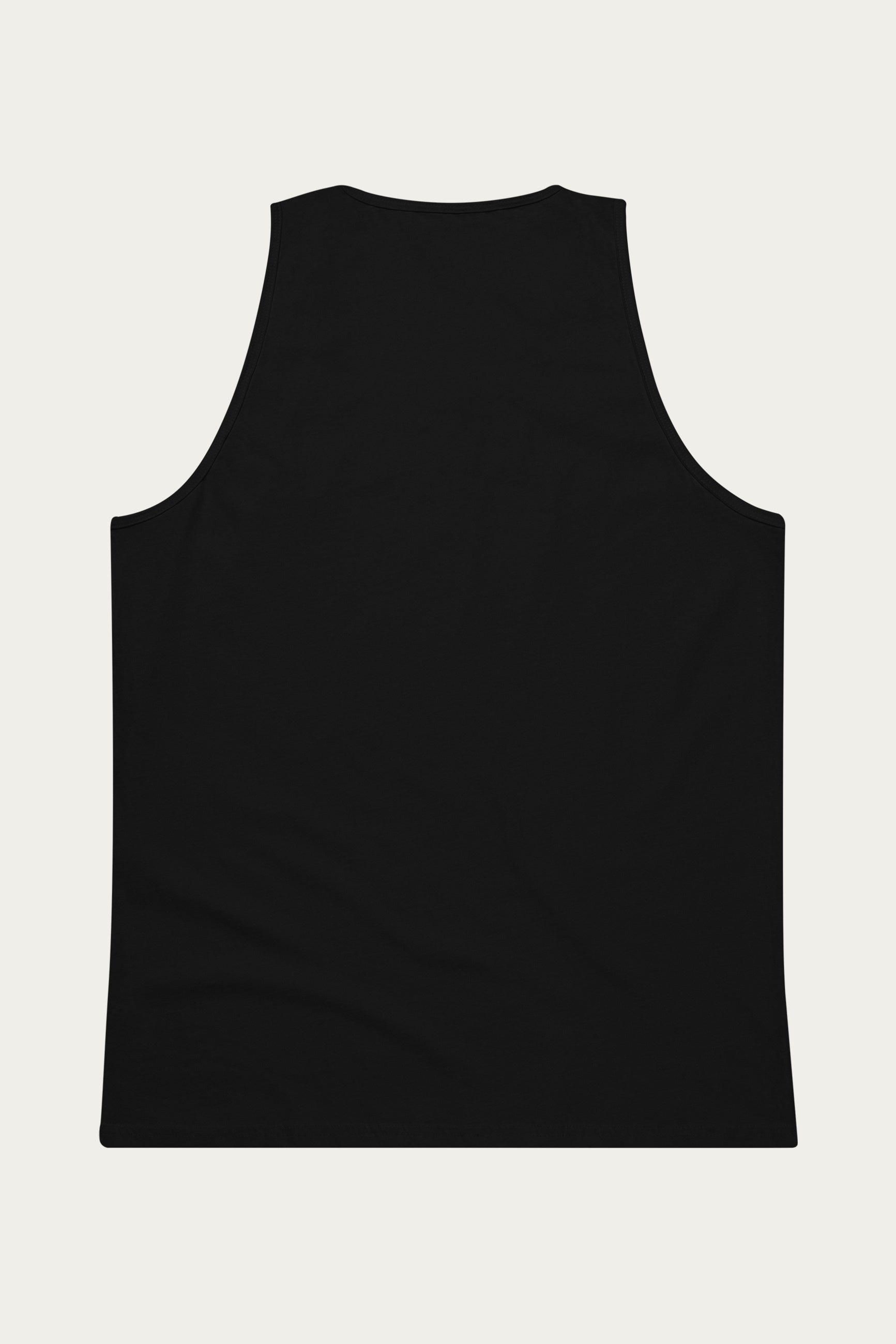 Andre Blunt tank top in black, back