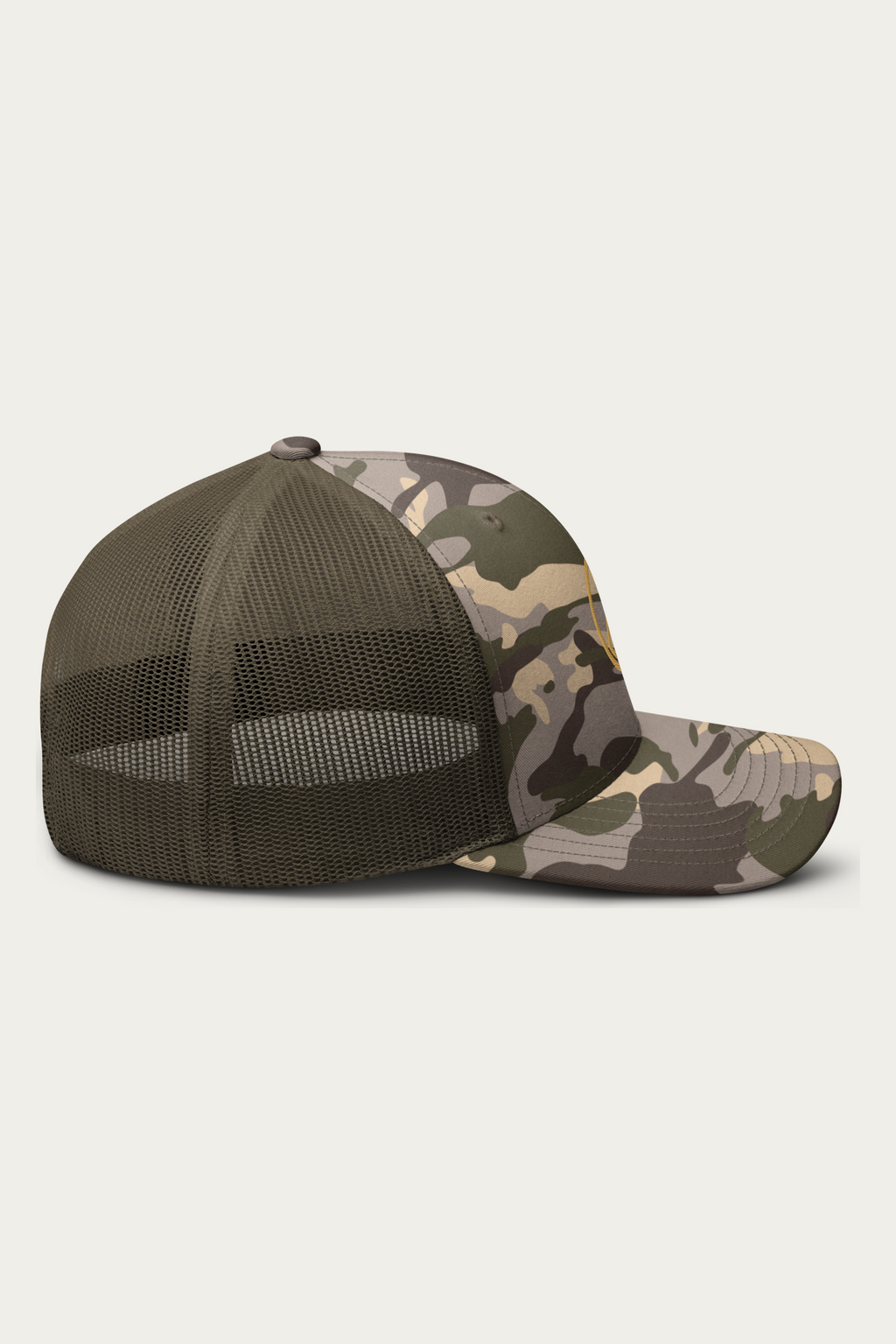 Trucker Hat, Olive Camo, right