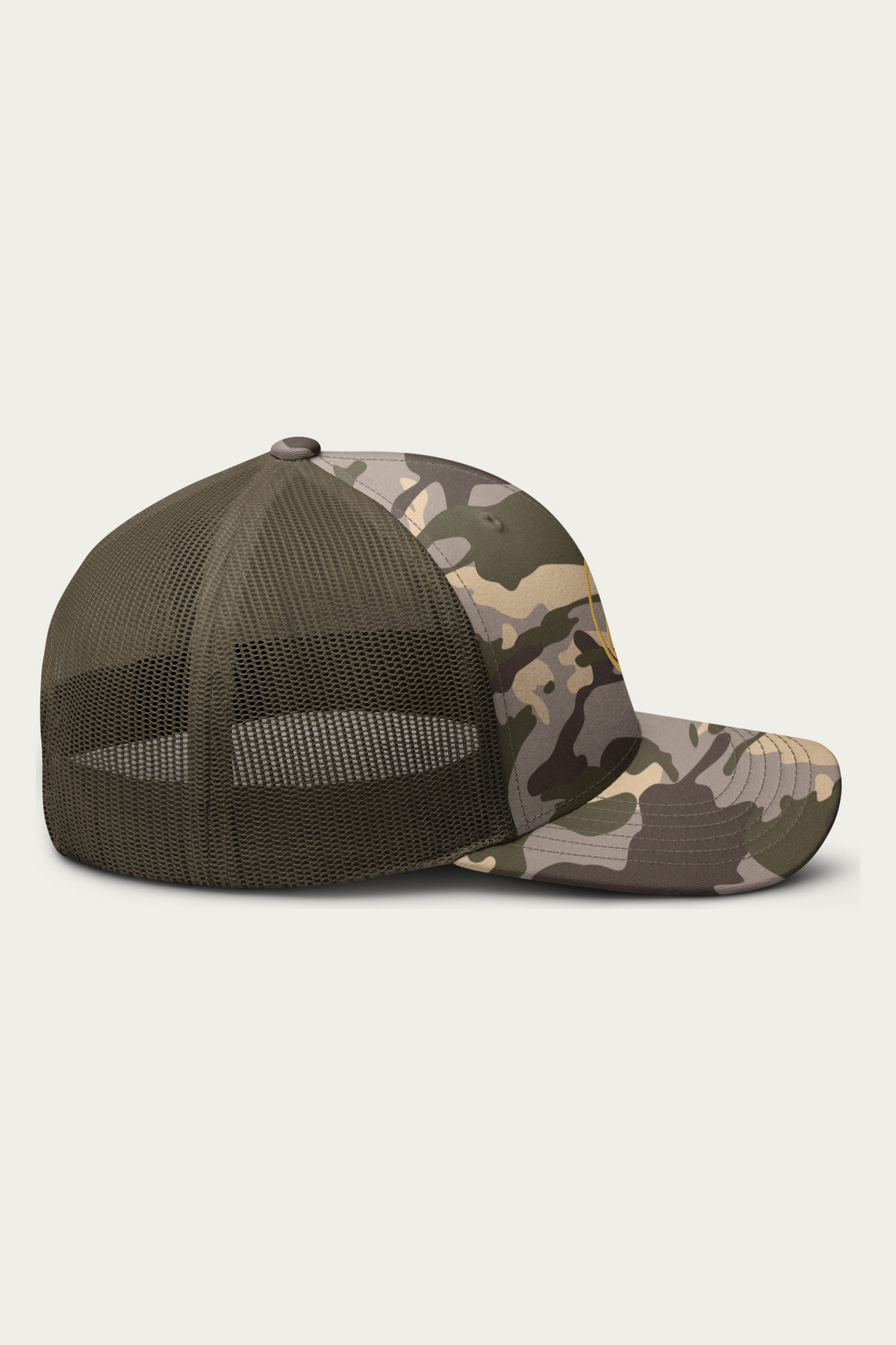 Trucker Hat, Olive Camo, right