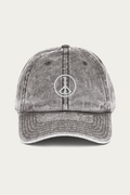 Vintage Cap, Charcoal by Andre Blunt, shown on a Cloud White ground