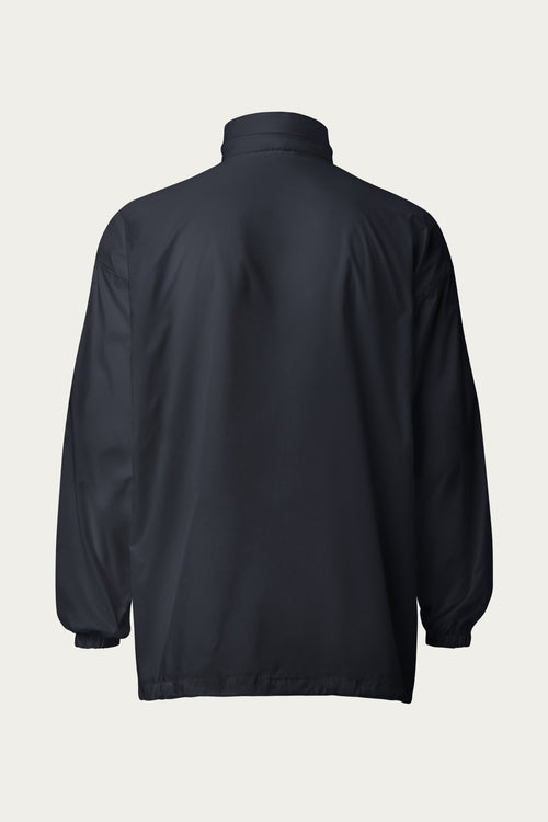 Andre Blunt Always Dream windbreaker in navy, back